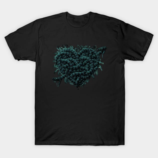 Love Me Knot T-Shirt by victorcalahan